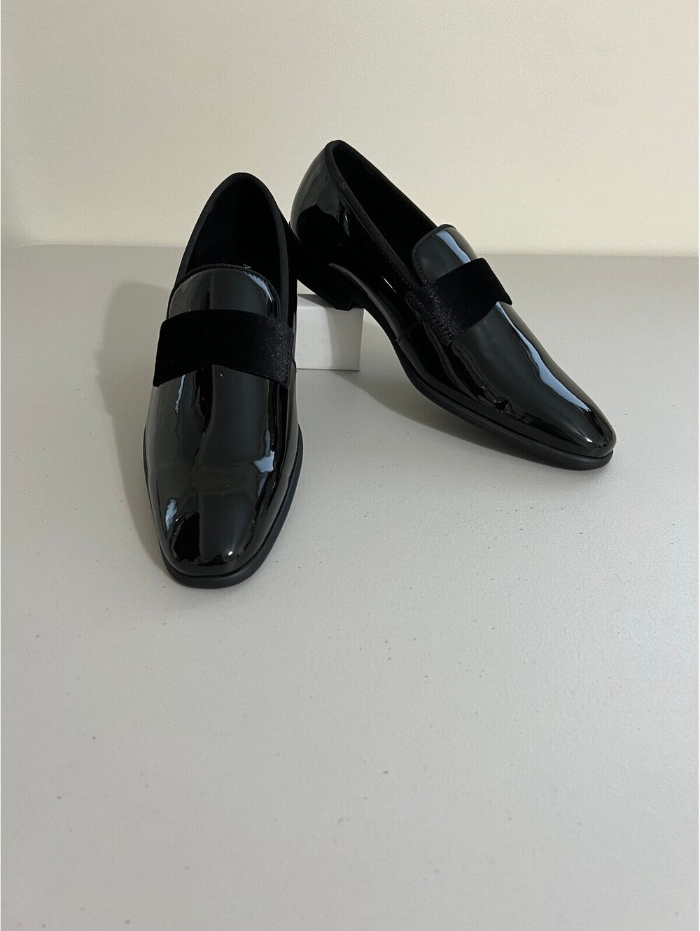 Alfani Men's Westfieldd Slip-on Dress Loafers, Black, Size 9